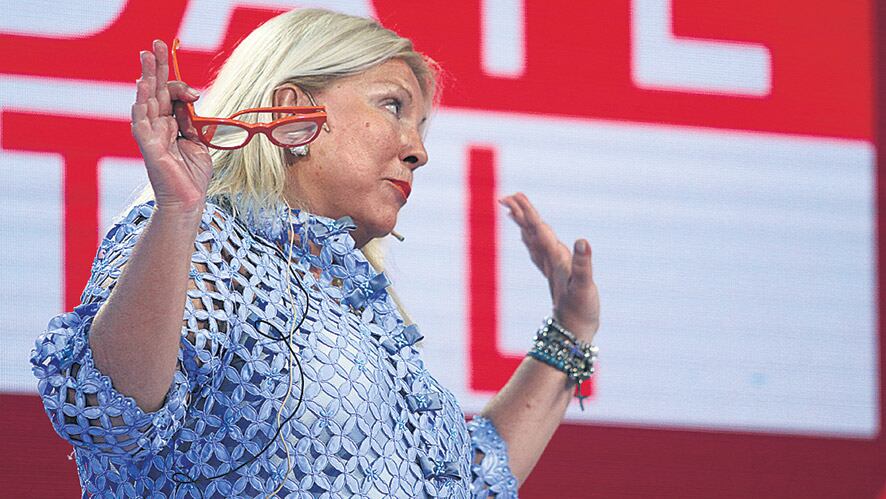 Cambiemos retiró a Carrió de los medios tras las críticas que recibió por lo que dijo de Maldonado.