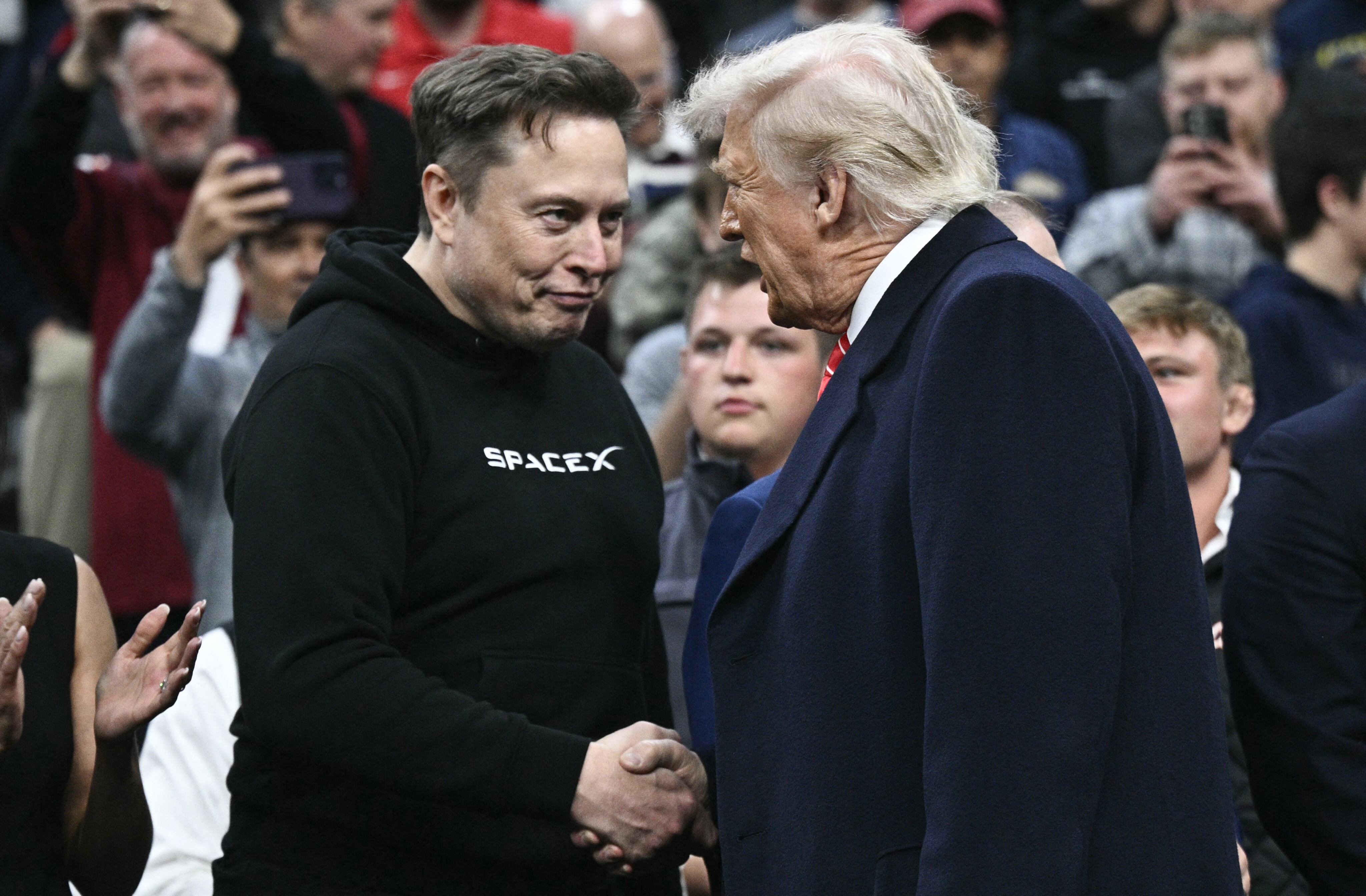Otros tiempos: Musk y Trump cuando eran amigos. 