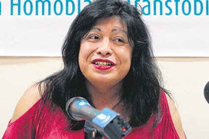 La dirigente trans Diana Sacayán fue asesinada en octubre de 2015.