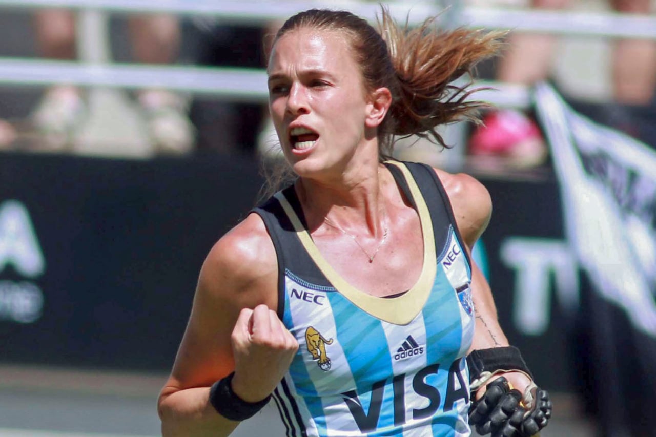 Carla Rebecchi, actualmente jugadora del Royal Antewerp de Bélgica.