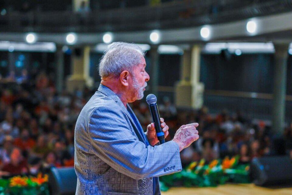 Lula durante uno de sus últimos actos de campaña electoral / Twitter