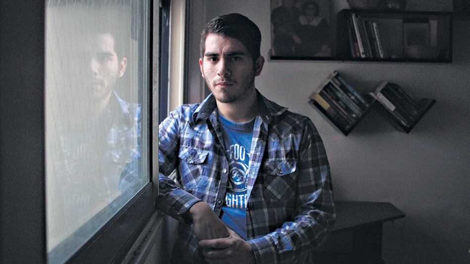 Cristian Vázquez trabaja en el área de sistemas de una empresa en el centro.