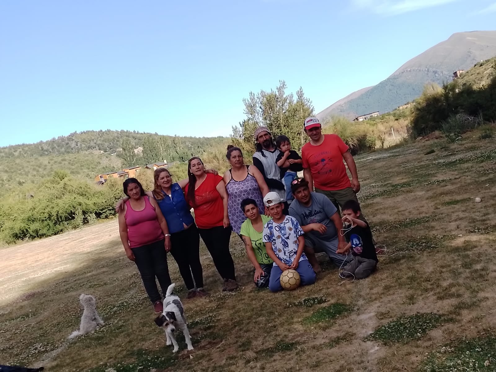 El terreno que la comunidad reclamaba como espacio de pastoreo.
