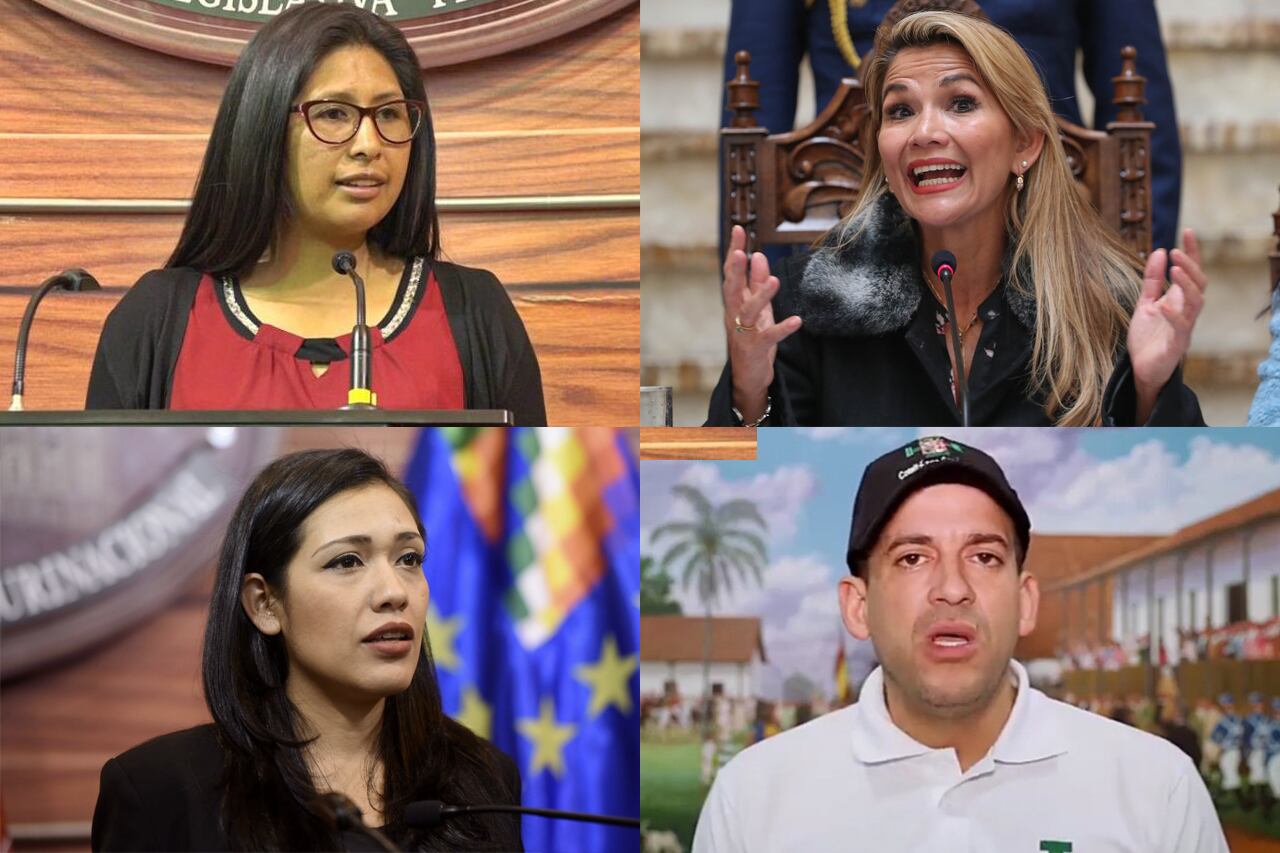 Copa, Áñez, Salvatierra y Camacho. 