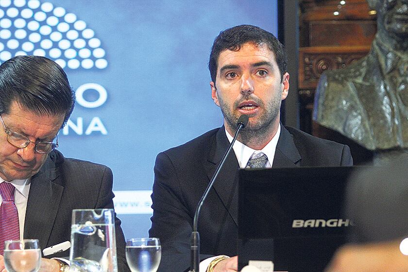 Emilio Basavilbaso, titular de la Anses, el día que debió rendir cuenta ante el Senado por el manejo del FGS.
