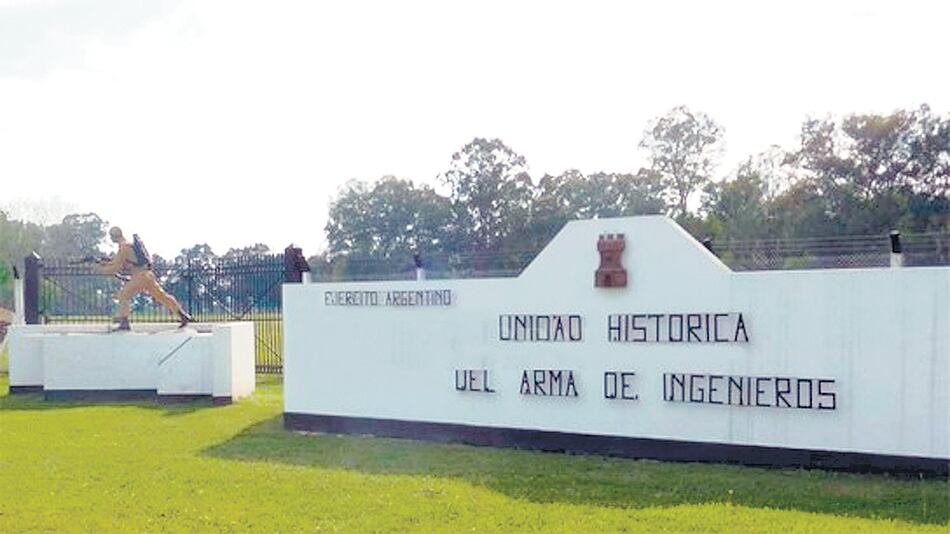 El Batallón de Ingenieros Coronel Czetz, en Santo Tomé, de donde surgió la denuncia de violación.