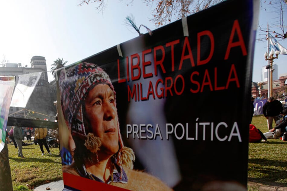 El impacto de la prisión de Milagro Sala en Francia.