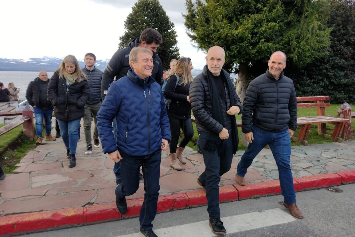 Horacio Rodríguez Larreta, otro precandidato presidencial que desfiló en el Foro Llao Llao.