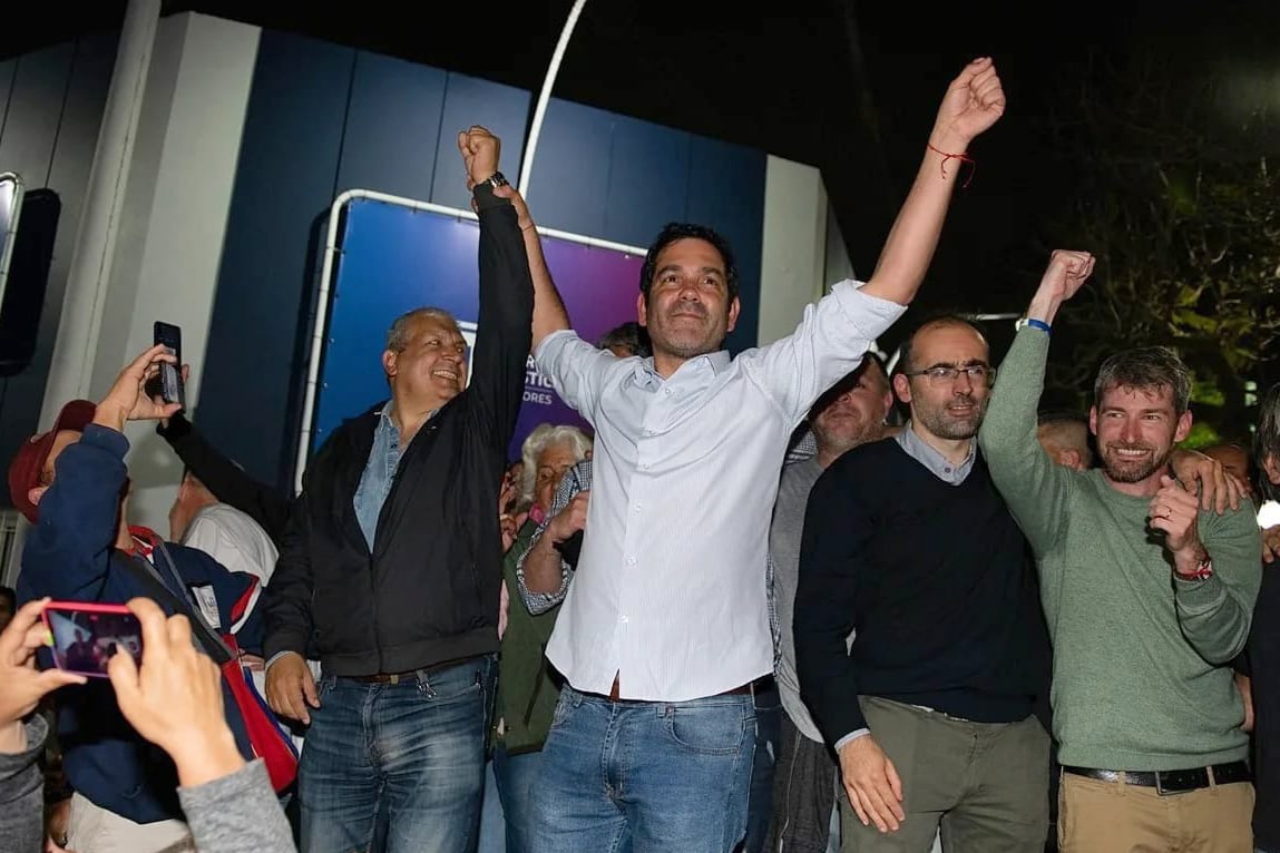 García durante los festejos en Dolores el pasado 22 de octubre. 