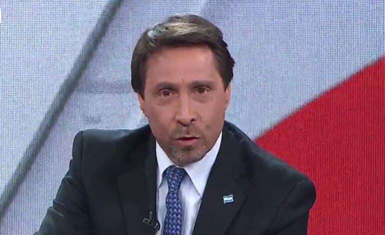 El momento en que A24 pasó el video filmado en el predio del INTI.