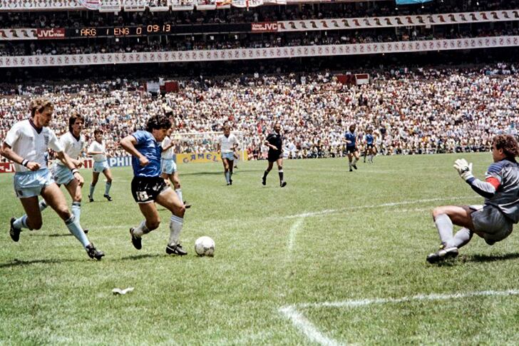 El Gol del Siglo, el segundo de Diego a Inglaterra en México 86