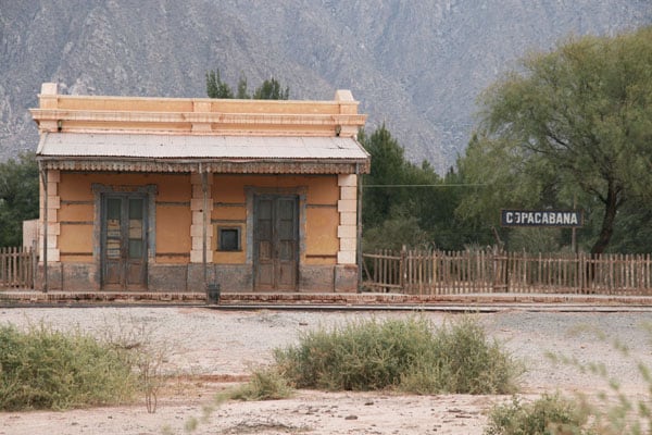 Antigua estación de Copacabana, Tinogasta.