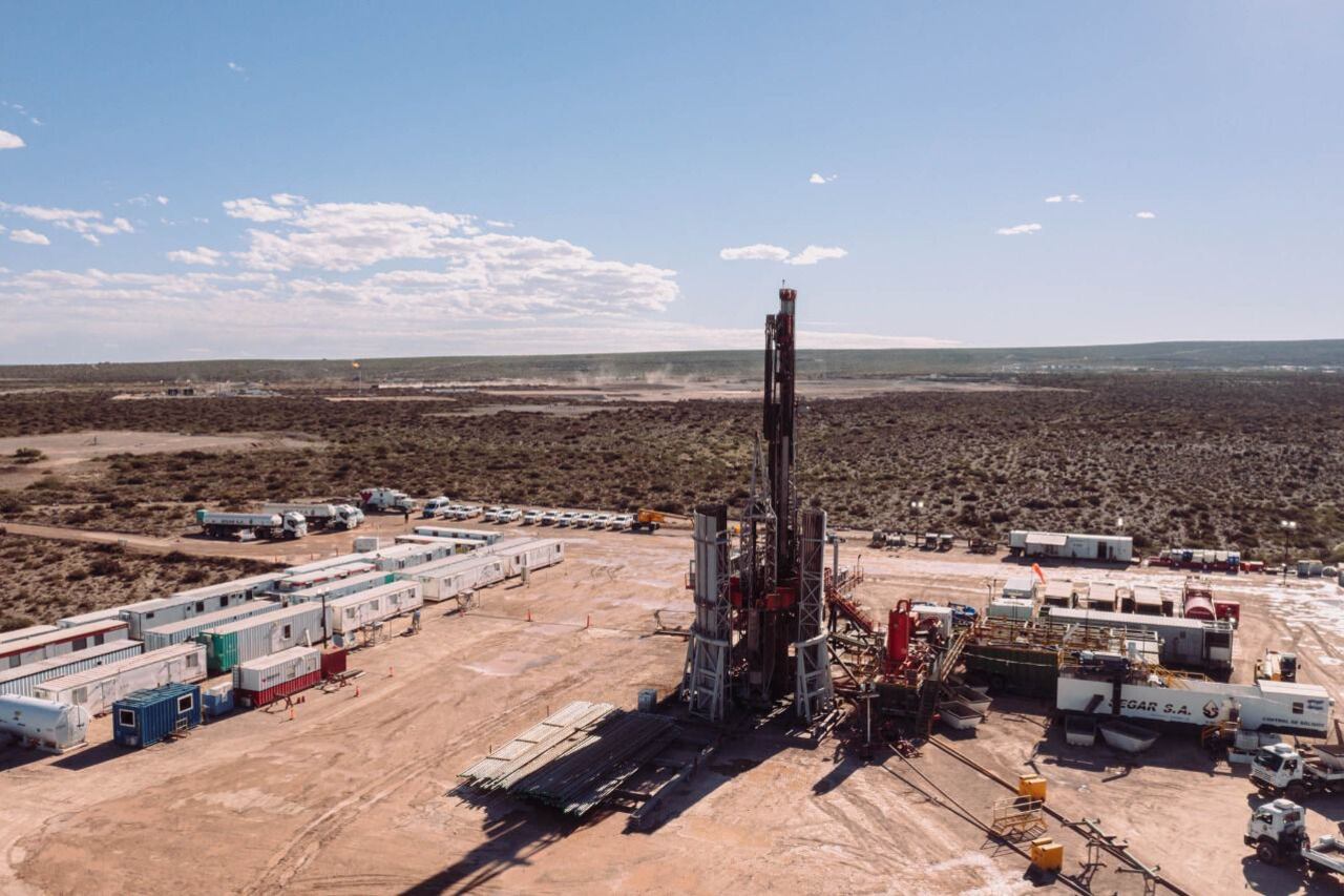 Una de las instalaciones de Pampa Energía en la cuenca neuquina
