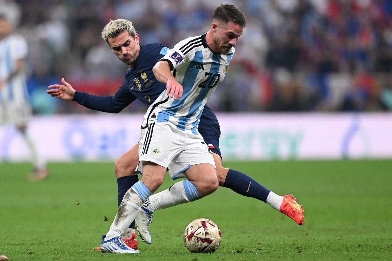 En la final del mundo, Mac Allister anuló a Griezmann en defensa e hizo destrozos en ataque