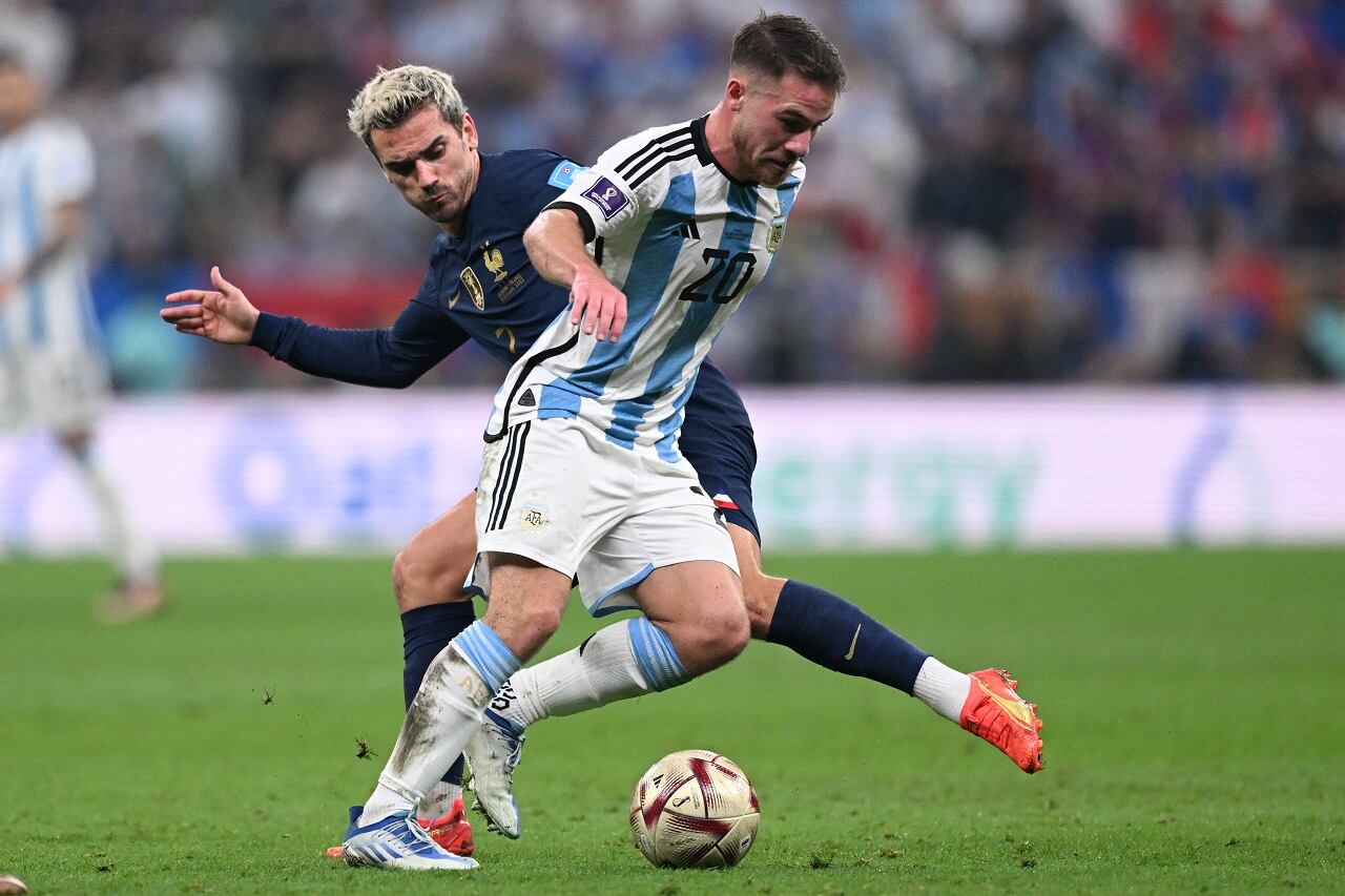 En la final del mundo, Mac Allister anuló a Griezmann en defensa e hizo destrozos en ataque