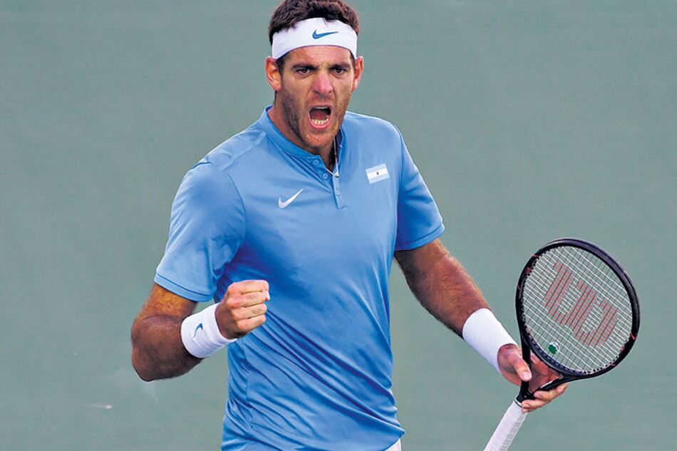 Del Potro sigue subiendo y ya está en la 28a posición.