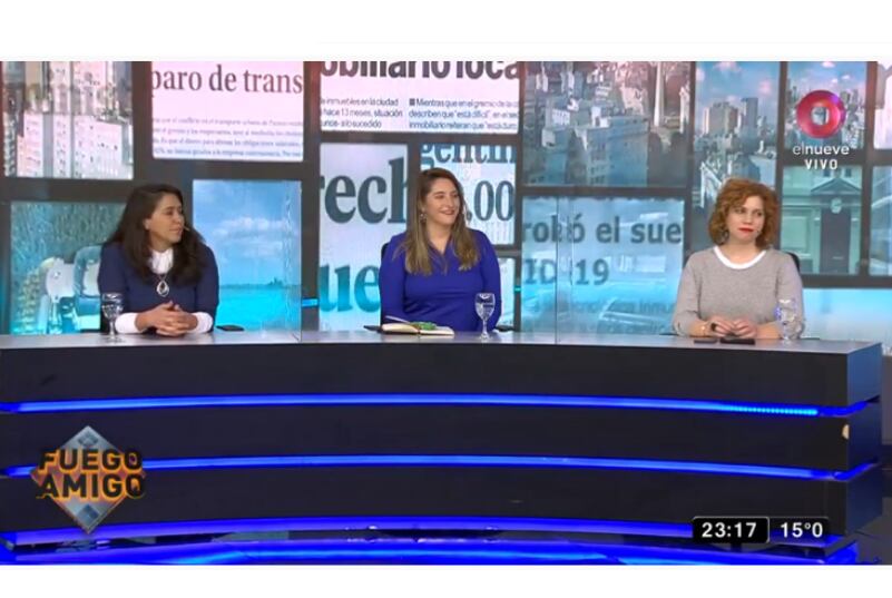 Foto: Fuego Amigo (Canal Nueve) 