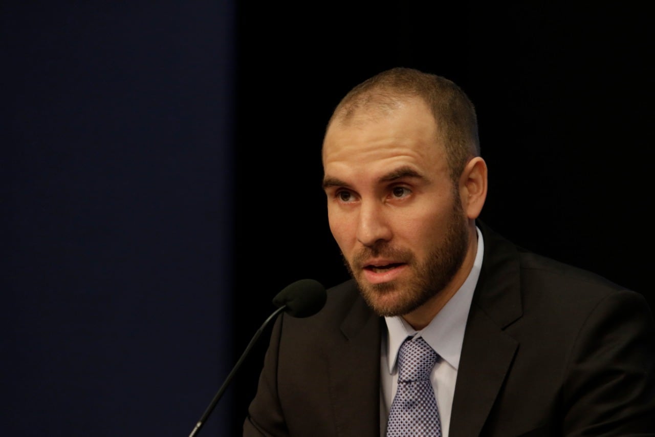 El ministro de Economía, Martín Guzmán.