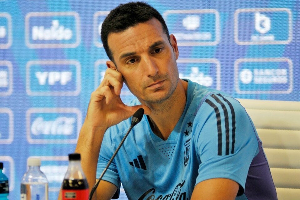 Lionel Scaloni no podrá dirigir ante Perú.