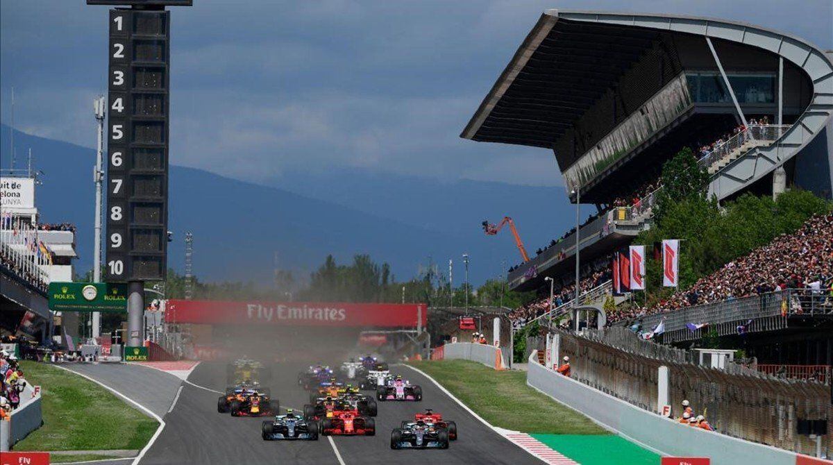 El Gran Premio de España de la Fórmula 1 se realiza en el Circuito Barcelona-Cataluña. 