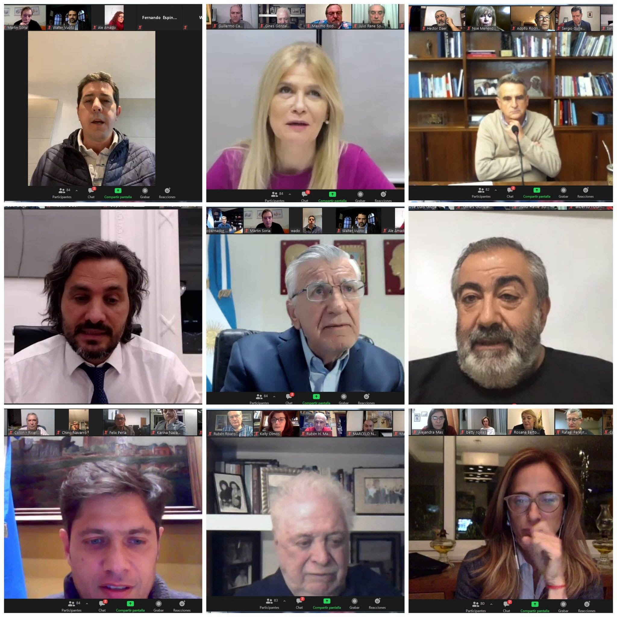 El acto quedó definido en el encuentro por zoom del Consejo Nacional del PJ.