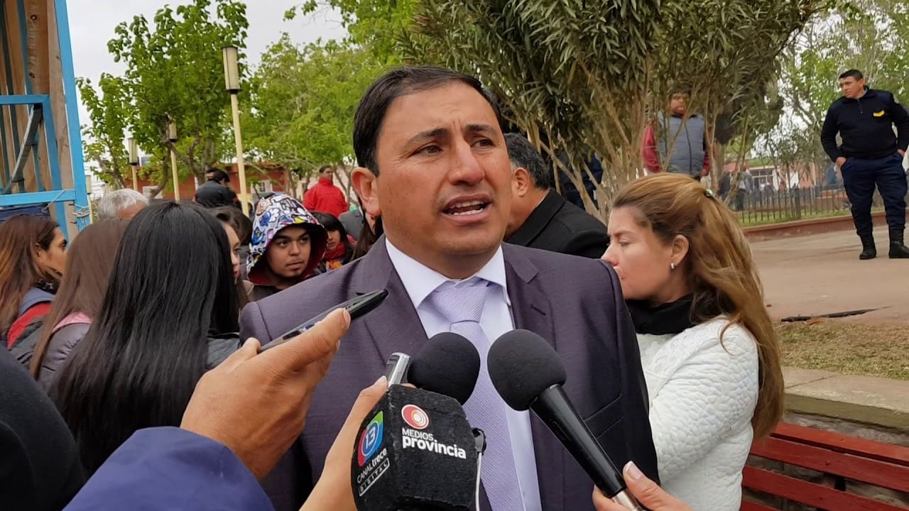 Yamil Sarruf, intendente de Felipe Varela 