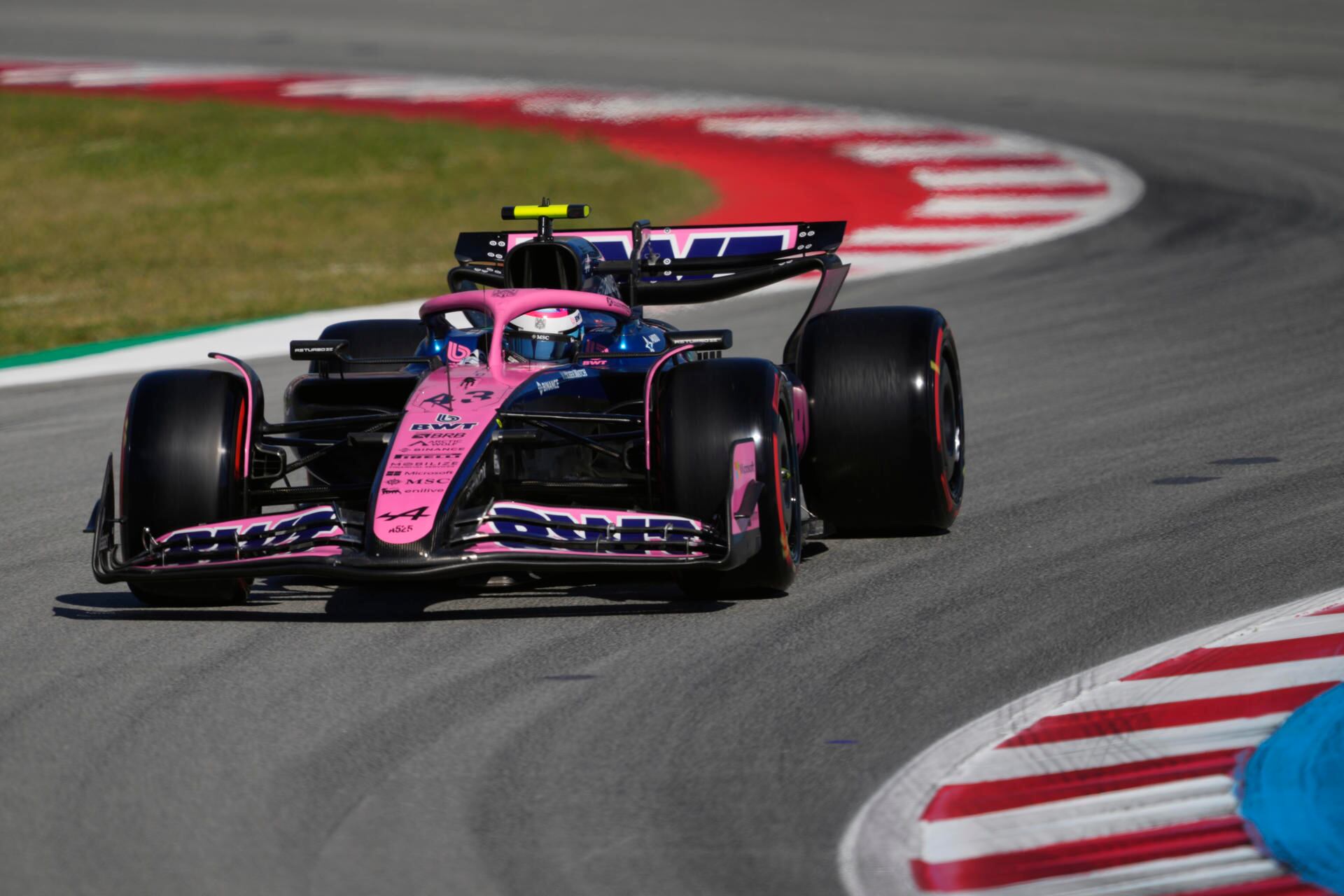 Colapinto mejoró respecto al viernes, pero tuvo mala fortuna en la qualy