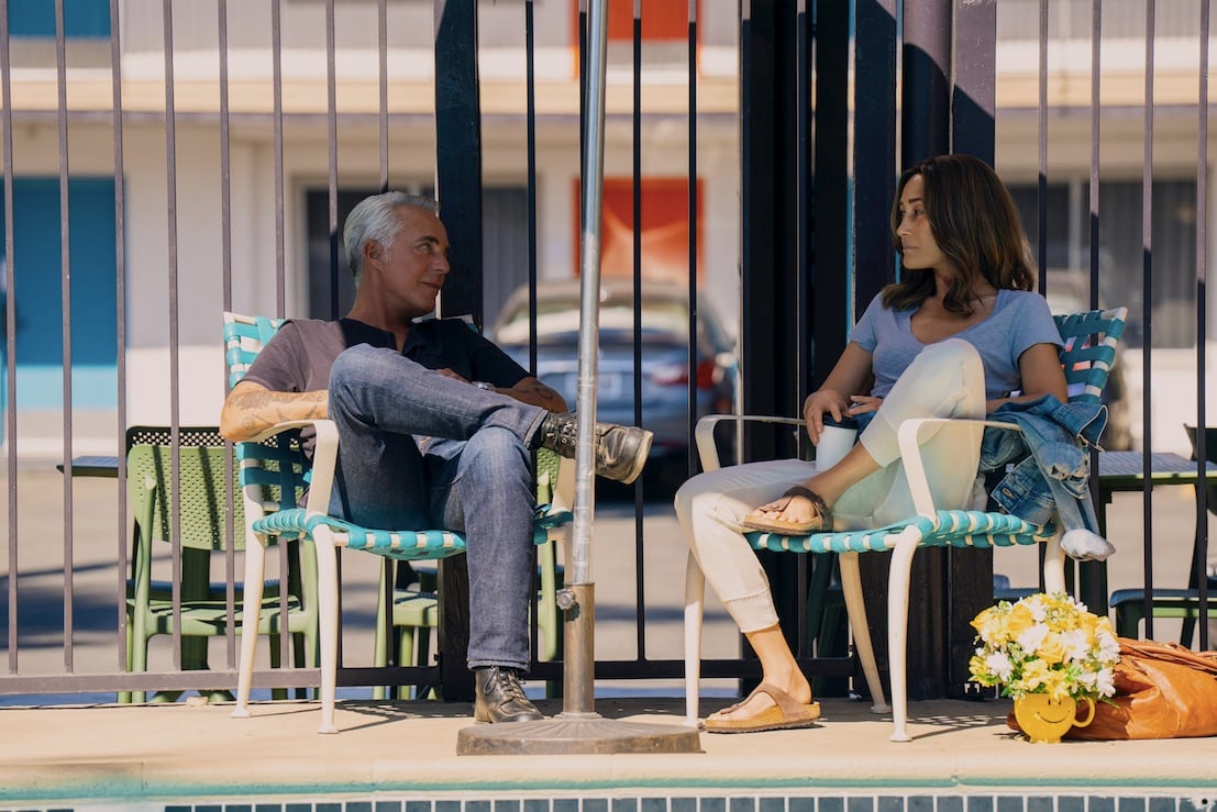 Titus Welliber como Bosch y Maggie Q, protagonista de Ballard