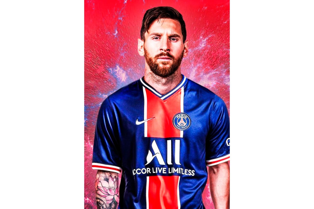 La foto de Messi que publicó el hermano del Emir de Qatar.