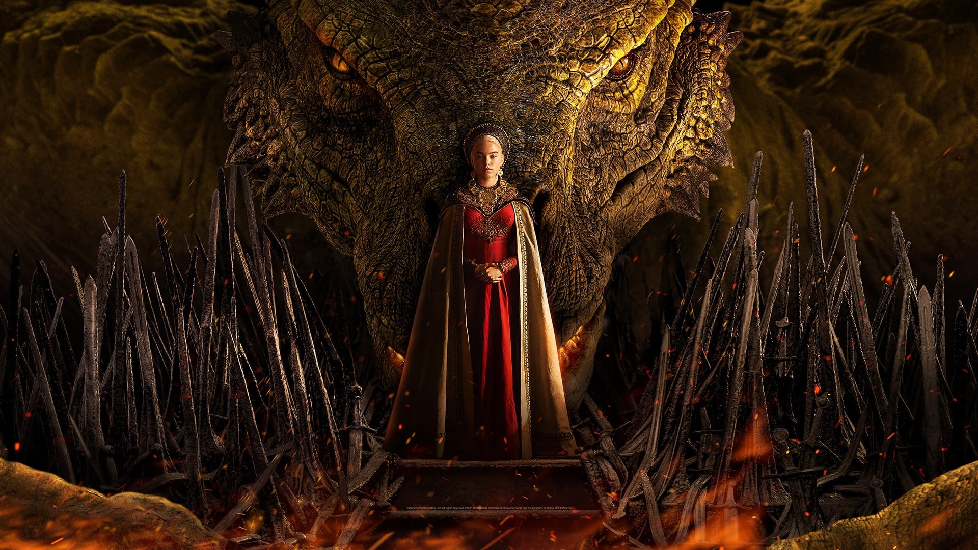 House of the Dragon atrajo la mayor audiencia para una sola noche desde 19 de mayo de 2019, fecha en la que se emitió el último episodio de Game of Thrones.
