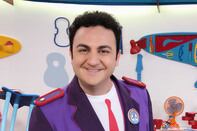 Diego Topa con la vestimenta del Capitán del Junior Express.