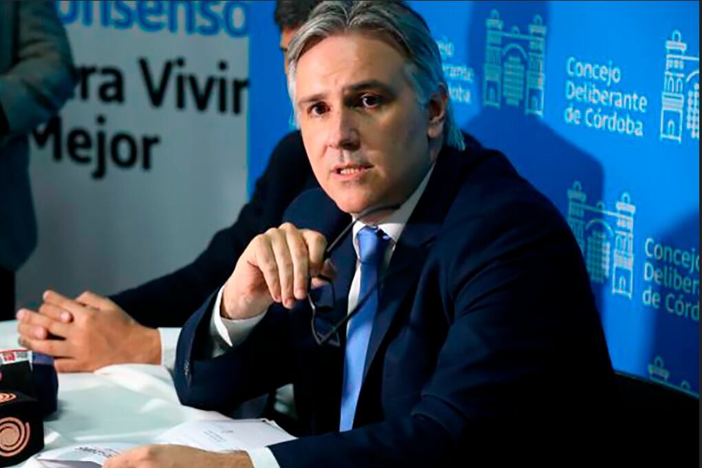 El intendente de la capital cordobesa, Martín Llaryora.