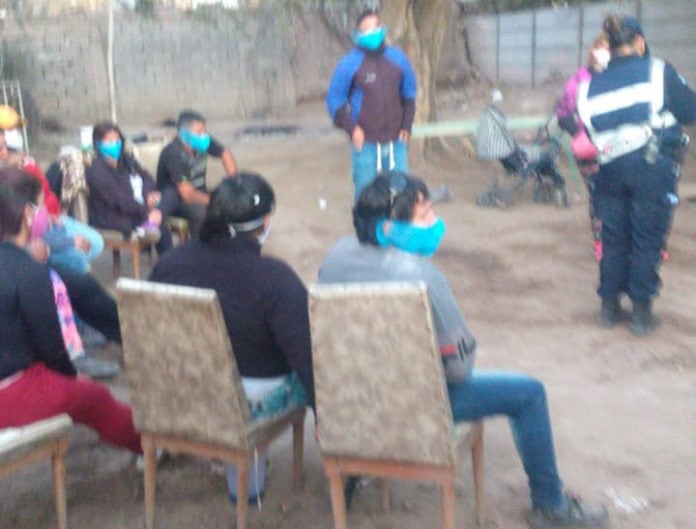 Los detenidos eran todos jóvenes.