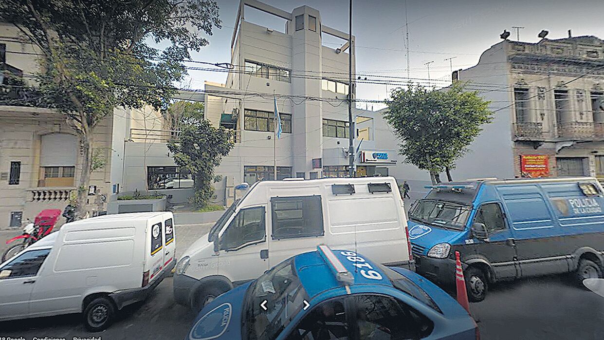 La Comisaría 11ª, en Díaz Vélez, cerca del Parque Centenario, donde fue detenido Stodulski.