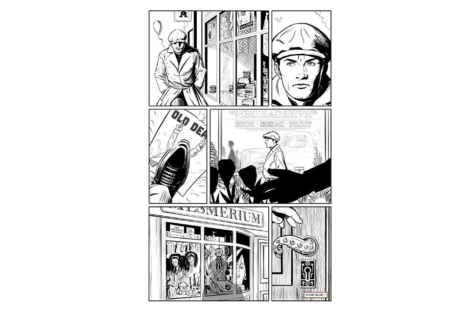 Todo un homenaje al comics.