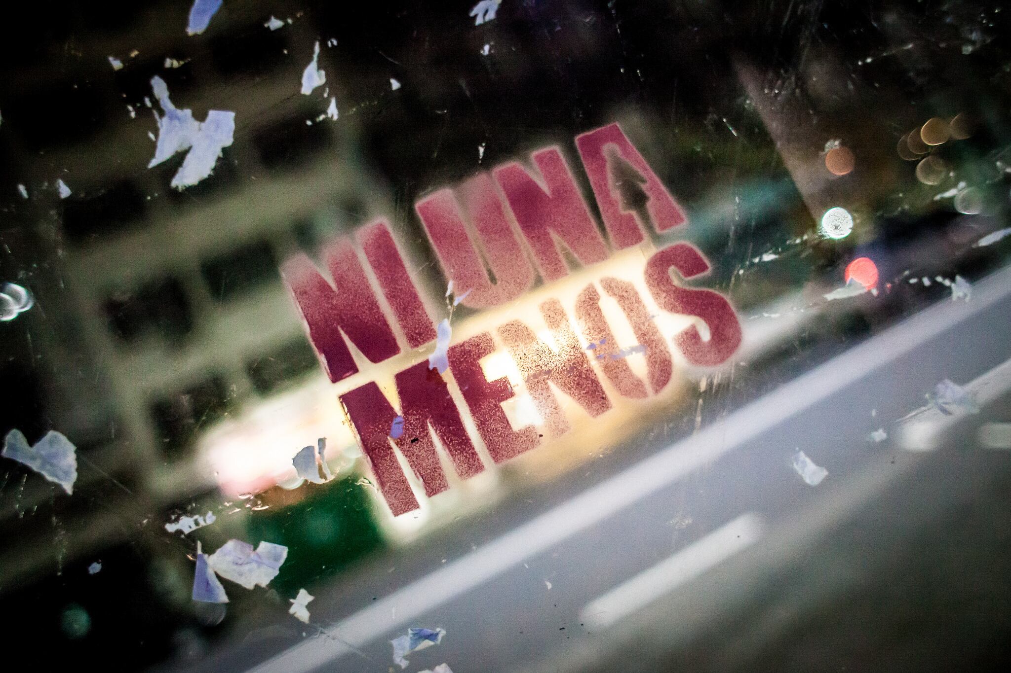 La consigna Ni Una Menos se imprimió en todos lados, exigiendo también más presupuesto para las políticas públicas.