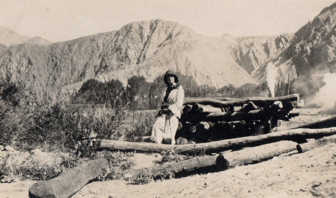 Emma en los Valles Calchaquíes.