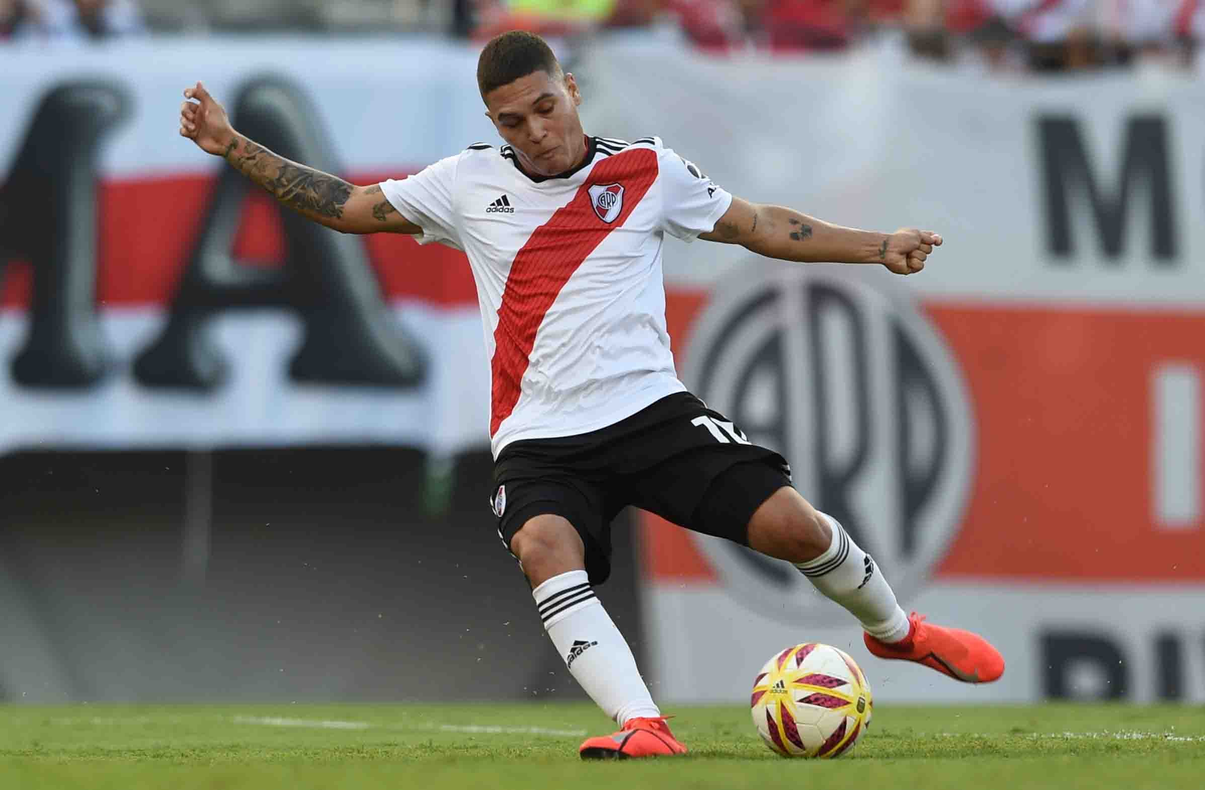 Juanfer Quintero, volante creativo de River Plate