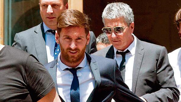 Messi fue acusado por un testigo que se presentó el miércoles último ante el juez.