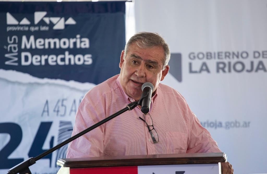 Délfor Brizuela, Secretario de Derechos Humanos de La Rioja. 