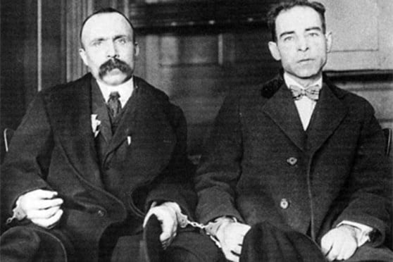 Nicola Sacco y Bartolomeo Vanzetti fueron ejecutados el 23 de agosto de 1927.