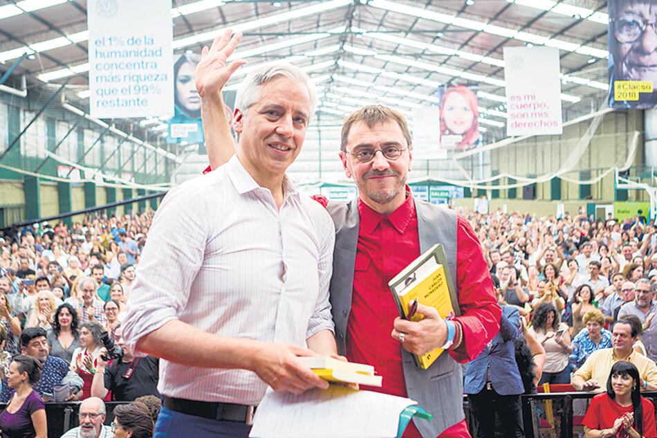 García Linera y Monedero participaron en el segundo día del foro organizado por Clacso.