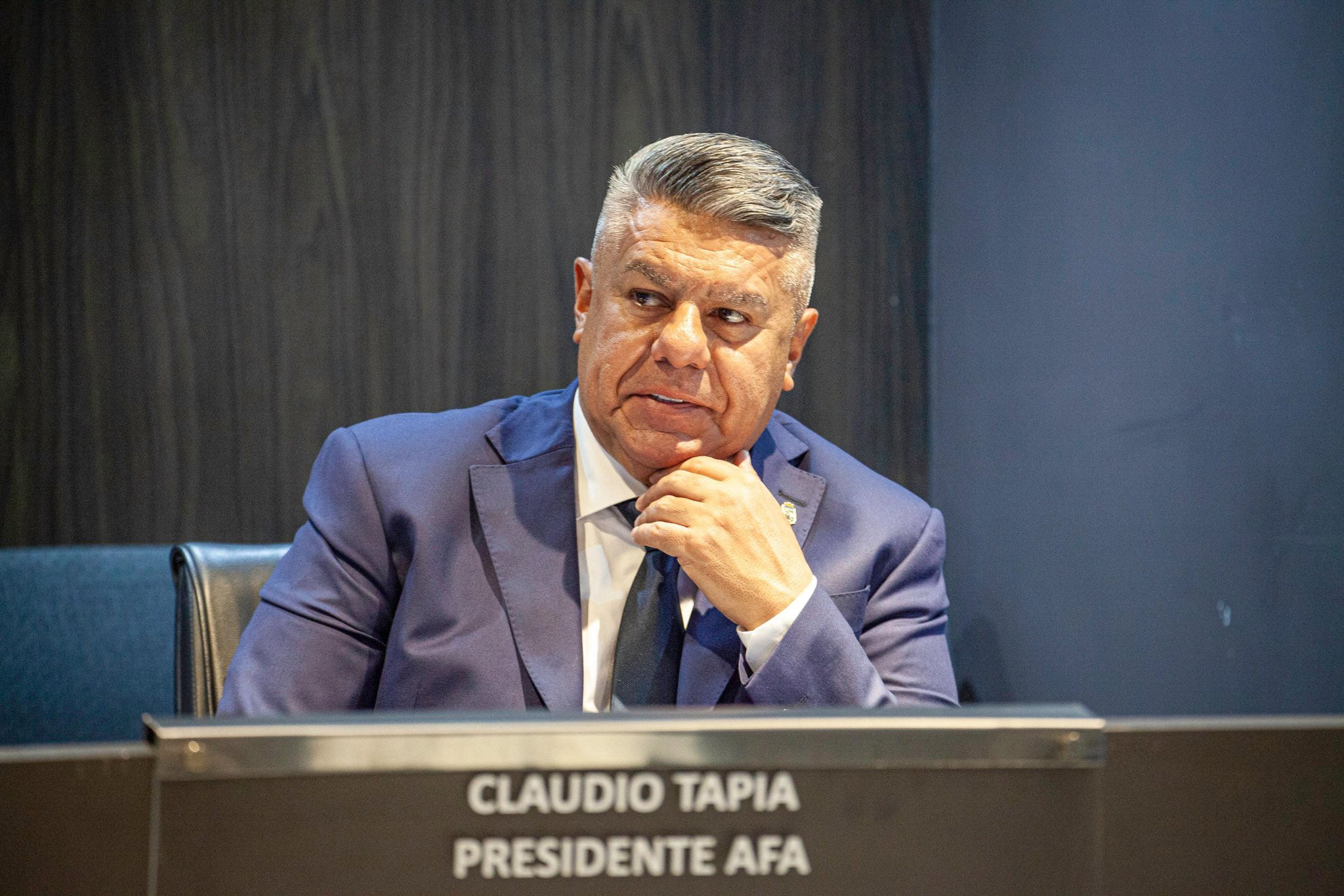 "Sobre las gestiones de cada club soy muy respetuoso", dijo Tapia