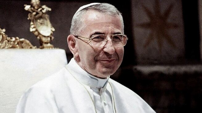 Juan Pablo I, conocido como El Papa de la sonrisa, estuvo en su cargo solo 33 días.