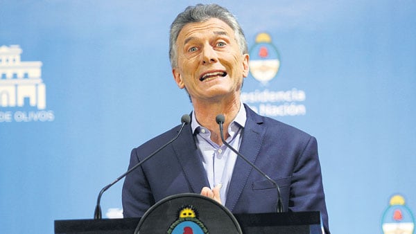 “La autocrítica que me hago es que por mi personalidad siempre he sido muy optimista”, aseguró Macri.