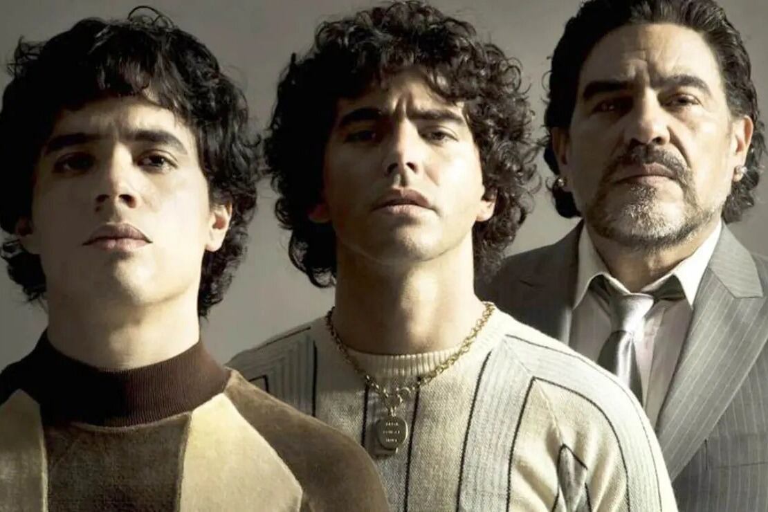 Nicolás Goldschmidt, Nazareno Casero  Juan Palomino, tres Maradonas en uno.