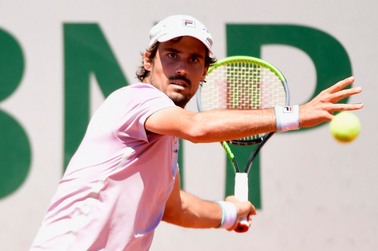 Guido Pella se impuso en sets corridos ante el colombiano Galán.