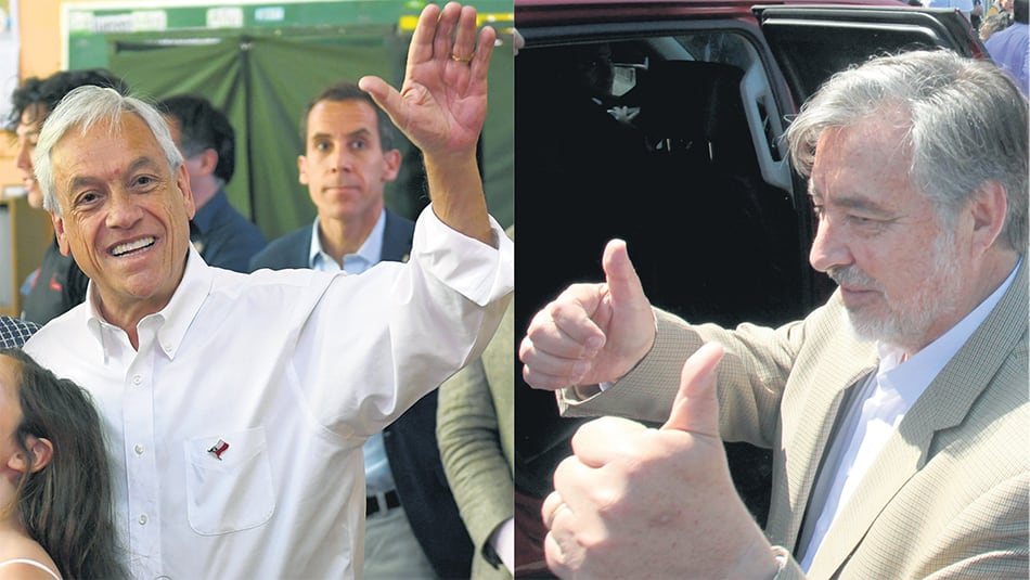 Piñera y Guillier se enfrentarán en segunda vuelta el 17 de diciembre.