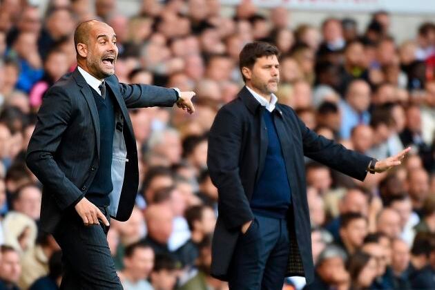 Guardiola y Pochettino, se enfrentaron varias veces en Inglaterra.