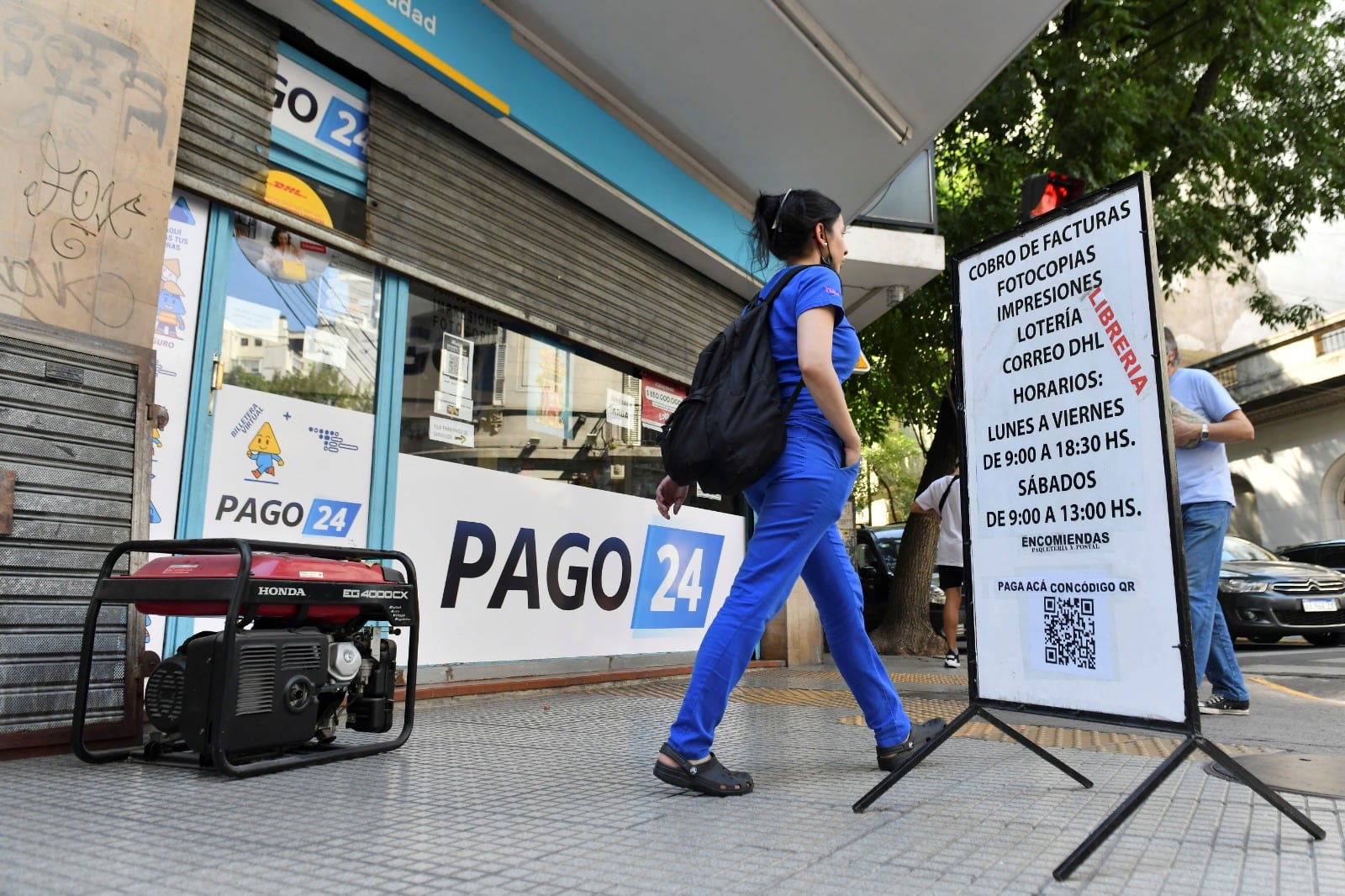 Corte de luz masivo en Argentina: hubo apagón en varias provincias. Imagen: NA.